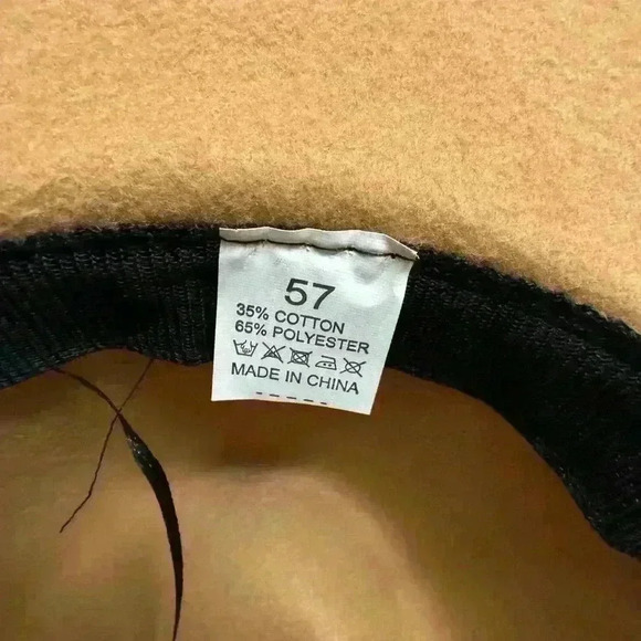 Tan Small-Brim Hat - Picture 4 of 5